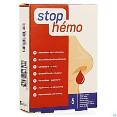 Stop Hémo Steriele Watten Bloedingen 5 Stuks