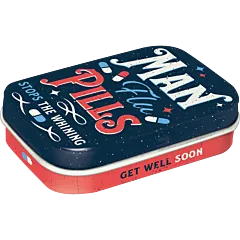 Nostalgic Art Mint Man Flu Pills – 15g