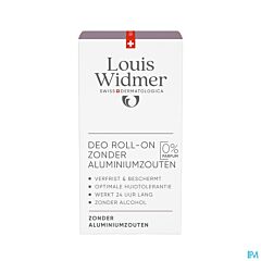 Louis Widmer Deo Roll-on Zonder Aluminiumzouten Zonder Parfum - 50ml