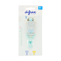 Difrax Attache-Sucette Woezel & Pip 1 Pièce