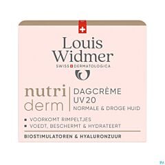 Louis Widmer Nutriderm Dagcrème Uv 20 Parfum - 50ml