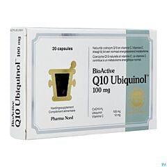 Pharma Nord Bioactive Q10 ubiquinol 100mg 20 Capsules