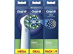 Oral-B CrossAction – Lot de 9 brossettes