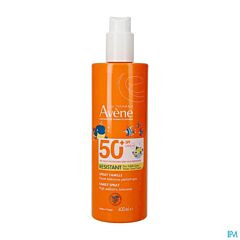 Avène Solaire SPF 50+ Spray Famille Très haute protection, Peau sensible 400ml