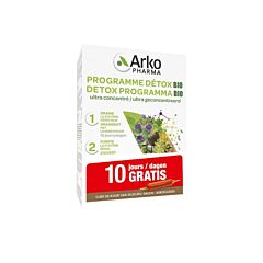 Arkopharma Arkofluides Programme D&eacute;tox 30 Jours 30 Ampoules PROMO