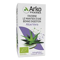Arkogélules Aloë Vera BIO 30 Comprimés