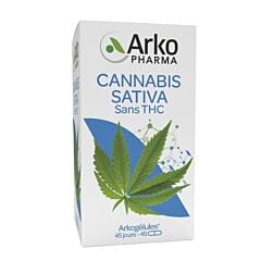 Arkopharma Arkogélules Cannabis Sativa 45 Gélules