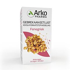 Arkocaps Fenegriek 40 Capsules