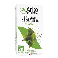 Arkogélules Thé Vert Brûleur de Graisses - 40 Gélules