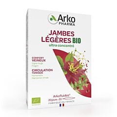 Arkopharma Arkofluides Jambes Légères 20 Jours 20 Ampoules