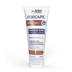 Forcapil Keratine+ Masque Soin Double Usage 200ml