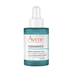 Avène Cleanance A.H.A exfoliërend Serum Gevoelige huid, Onzuiverheden, Vlekken 30ml