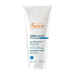Avène Solaire Lait Réparateur Après-soleil, Apaisant Hydratant, Visage & corps 200ml