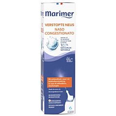 Marimer Nez Bouché Rhume Eau de Mer 22‰ Adultes & Enfants +0 mois Spray Nasal 100ml