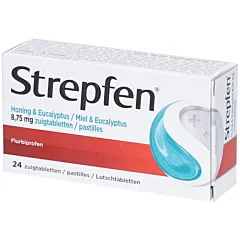Strepfen Miel & Eucalyptus 8,75 mg – 24 Pastilles