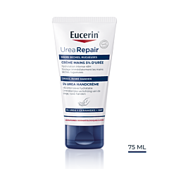 Eucerin UreaRepair Plus Crème Mains 5% d'Urée Peau Sèche & Rugueuse Tube 75ml