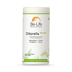 Be-Life Chlorella 500 BIO - 200 Comprimés