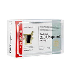 Pharma Nord BioActive Q10 100mg 60 + 20 Gélules OFFERTES