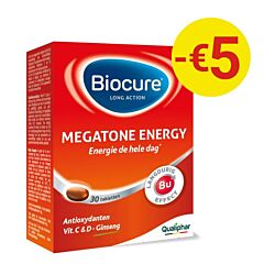 Biocure Megatone Energy LA - 30 Tabletten Promo -€5