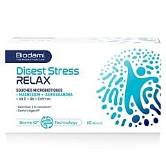 Biodami Digest Stress Relax - 60 Capsules