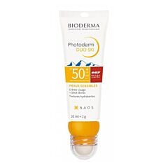 Bioderma Photoderm Duo Ski SPF50+  - Crème 20ml + Stick 2g
