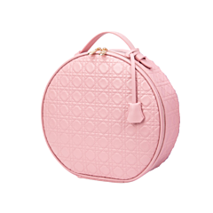 Cent Pur Cent Round Makeup Bag Pink