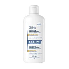 Ducray Kelual Squanorm Shampooing Traitant Hydratant anti-pelliculaire, Pellicules Sèches 400ml