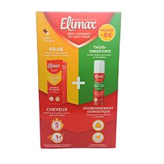 Elimax Duo Pack Shampooing Anti-Poux - 100ml + Spray Textile / Meubles - 150ml