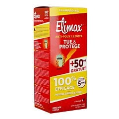 Elimax 2-en-1 Shampooing Anti-Poux & Lentes 250ml