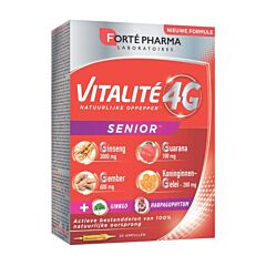 Forté Pharma Vitalité 4G Senior - 20 Ampullen