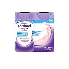 Fortimel Compact 2.4kcal Fraise - 4x125ml