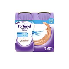 Fortimel Compact 2.4kcal Chocolat - 4x125ml
