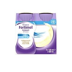  Fortimel Compact 2.4kcal Vanille 4x125ml