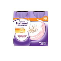Fortimel Compact Fiber 2.4kcal Fraise - 4x125ml