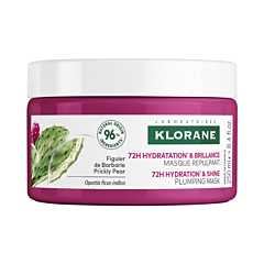 Klorane Figuier de Barbarie Masque repulpant Hydratation et brillance, Cheveux ternes 250ml