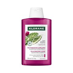 Klorane Figuier de Barbarie Shampooing désaltérant Hydratation et brillance, Cheveux ternes 200ml