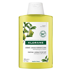 Klorane Cédrat Shampooing Vitalité, Enegie & Légèreté, Tous types de cheveux  200ml