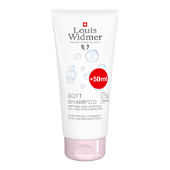 Louis Widmer Soft Shampoo - Sans Parfum - 150ml + 50ml GRATUITS