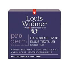 Louis Widmer Proderm Dagcrème Uv 30 Rijke Textuur Parfum - 50ml