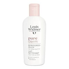 Louis Widmer Purederm Reinigingsmelk Zonder Parfum - 200ml