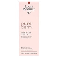 Louis Widmer Purederm Wash Gel Gezicht Parfum - 125ml