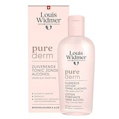 Louis Widmer PureDerm Zuiverende Tonic Zonder Alcohol - 200ml
