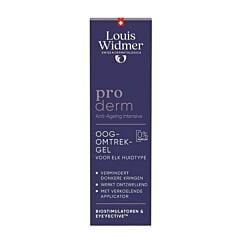 Louis Widmer Proderm Oogomtrek Gel Zonder Parfum - 15 ml