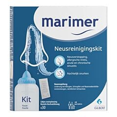Marimer Neusreinigingskit - 30 zakjes + flacon