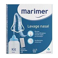 Marimer Kit Lavage Nasal - 30 sachets + flacon