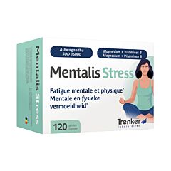 Mentalis Stress Fatigue Mentale et Physique 120 Gélules