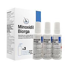 Minoxidil Biorga / Bailleul 5% - 3x 60ml