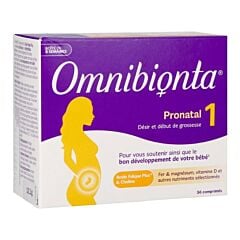 Omnibionta Pronatal 1 - Désir et Début de Grossesse - 56 Comprimés 