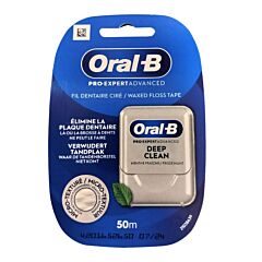 Oral-B Pro Expert Advanced Deep Clean Fil Dentaire Ciré - 50m