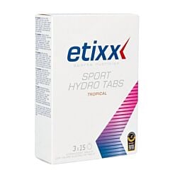 Etixx Sport Hydro Tab Tropical - 3x15 Comprimés Effervescent
